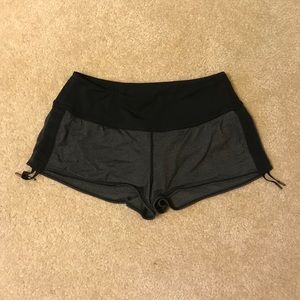 LULU Grey and Black shorts